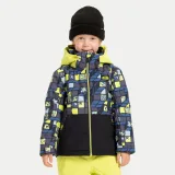 Quiksilver Smučarska jakna Little Mission EQKTJ03026 Mornarsko modra Regular Fit · záber 2