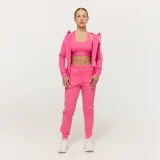 GymBeam Ženska Zip Up jopica Limitless Dragonfruit - Barva: ružová | Starostna skupina: Odrasli | Teža: 0,6282 g | Pakiranje: 32 · záber 6