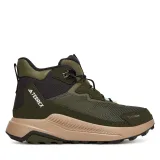 Trekking čevlji adidas Terrex Anylander CLIMAWARM+ JQ9951 Khaki - Velikost: 38 | Barva: zelená | Starostna skupina: Odrasli | Spol: Ženski · záber 2