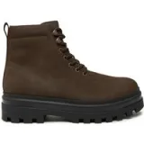 Calvin Klein Jeans Pohodni čevlji Lugged Laceup Boot Oxf Hiking Nb YM0YM01076 Rjava - Velikost: 46 | Barva: hnedá | Starostna skupina: Odrasli | Spol: Moški · záber 1