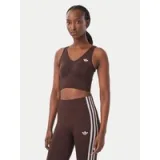 adidas Špotni nedrček Essentials Seamless Bralette IA4524 Rjava Regular Fit - Velikost: M | Barva: hnedá | Starostna skupina: Odrasli | Spol: Ženski · záber 1