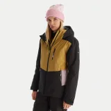Roxy Smučarska jakna Stormdash JK ERJTJ03520 Bež Tailored Fit - Velikost: XL | Barva: béžová | Starostna skupina: Odrasli | Spol: Ženske · záber 2