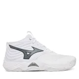 Čevlji za športe v zaprtih prostorih Mizuno Wave Momentum Elite Mid V1GA2517 Bela - Velikost: 47 | Barva: biela | Starostna skupina: Odrasli | Spol: Moški · záber 2