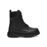 Tommy Hilfiger Pohodni čevlji Lace-Up Bootie T3A5-34046-1695 S Črna · záber 2