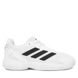 Čevlji za tenis adidas Ubersonic Tennis Shoes Kids KK3850 Bela · záber 2