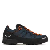 Trekking čevlji Salewa Wildfire 2 Gtx M 61414 Mornarsko modra - Velikost: 41 | Barva: modrá | Starostna skupina: Odrasli | Spol: Moški · záber 2