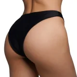 GymBeam Ženski Bikini spodnji del CURACAO Black - Velikost: L | Barva: čierna | Starostna skupina: Odrasli | Teža: 0,05 g · záber 6