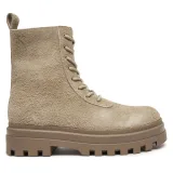Pohodni čevlji Calvin Klein Jeans Lugged Lace Zip Boot Oxf Hr Su YM0YM01068 Bež · záber 2
