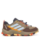Trekking čevlji adidas Terrex Ax4S Speed Lacing JR9060 Khaki - Velikost: 38 | Barva: zelená | Starostna skupina: Odrasli | Spol: Moški · záber 2