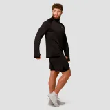 GymBeam Tekaški pulover Pulse 1/2 Zip Black - Velikost: S | Barva: čierna | Starostna skupina: Odrasli | Teža: 0,25 g | Pakiranje: 45 · záber 6