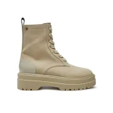 Tommy Hilfiger Pohodni čevlji Flag Ventile Lace Up Boot FW0FW08287 Bež · záber 2