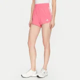 adidas Športne kratke hlače Pacer Training 3-Stripes IX1078 Roza Regular Fit - Velikost: M | Barva: ružová | Starostna skupina: Odrasli | Spol: Ženske · záber 2