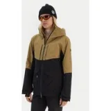 Roxy Smučarska jakna Gore-Tex Stretch Purelines ERJTJ03506 Bež Regular Fit - Velikost: XS | Barva: béžová | Starostna skupina: Odrasli | Spol: Ženske · záber 1