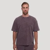 GymBeam Majica s kratkimi rokavi Persistence Washed Brown · záber 8