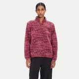 Jack Wolfskin Flis Big Sky A65449 Bordo rdeča Relaxed Fit - Velikost: S | Barva: bordová | Starostna skupina: Odrasli | Spol: Ženske · záber 2