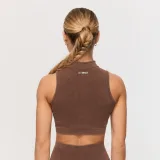 GymBeam Brezšivni športni nedrček Fierce Brown · záber 5