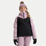 Roxy Jakna za snowboard Snowsylva ERGTJ03202 Roza Regular Fit - Velikost: S / 8 | Barva: ružová | Starostna skupina: Odrasli | Spol: Otroški · záber 2