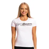 GymBeam Ženska majica Fitness White - Barva: biela | Starostna skupina: Odrasli | Teža: 0,17 g · záber 6