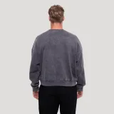 GymBeam Pulover Persistence Washed Gray · záber 4