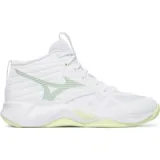 Čevlji za športe v zaprtih prostorih Mizuno Wave Momentum Pro Mid V1GC2545 Bela · záber 4