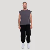 GymBeam Majica brez rokavov Persistence Gray · záber 5