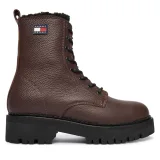 Pohodni čevlji Tommy Jeans Tjw Urban Laceup Boot Wl EN0EN02906 Rjava · záber 2