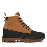 Pohodni čevlji Palladium Pampa Duck Wl Wp+ 79547-254-M Rjava - Velikost: 38 | Barva: hnedá | Starostna skupina: Odrasli | Spol: Unisex · záber 2