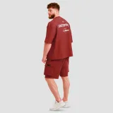 GymBeam Ohlapna majica s kratkimi rokavi Unstoppable Red - Velikost: M | Barva: červená | Starostna skupina: Odrasli | Teža: 0,37 g · záber 6