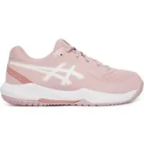 Čevlji za tenis Asics Gel-Dedicate 8 Gs 1044A077 Bela - Velikost: 39,5 | Barva: ružová | Starostna skupina: Odrasli | Spol: Unisex · záber 1