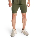 GymBeam Moške kratke hlače Combat Olive Grey - Barva: sivá | Starostna skupina: Odrasli | Teža: 0,1384 g | Pakiranje: 125 · záber 6