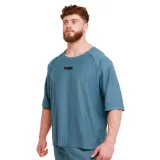 GymBeam Majica s kratkimi rokavi Unity Blue - Velikost: M | Barva: modrá | Starostna skupina: Odrasli | Teža: 0,32 g · záber 6