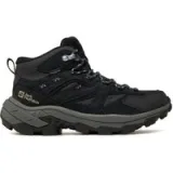 Trekking čevlji Jack Wolfskin Vojo Tour Mid W A62071 Rjava - Velikost: 38 | Barva: sivá | Starostna skupina: Odrasli | Spol: Ženski · záber 1