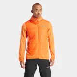 adidas Pohodna jakna Terrex Multi Hybrid IR7884 Oranžna Regular Fit - Velikost: M | Barva: oranžová | Starostna skupina: Odrasli | Spol: Moški · záber 2