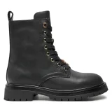 Pohodni čevlji Tommy Hilfiger Lace Up Bootie T3A5-33568-0092 M Črna - Velikost: 32 | Barva: čierna | Starostna skupina: Odrasli | Spol: Ženski · záber 2