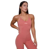 GymBeam Ženski športni bodi FIT Salmon - Velikost: S | Barva: ružová | Starostna skupina: Odrasli | Teža: 0,229 g | Pakiranje: 70 · záber 6