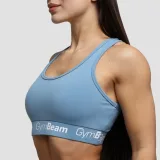 GymBeam Ženski nedrček Simple Steel Grey - Velikost: XL | Barva: sivá | Starostna skupina: Odrasli · záber 2