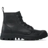 Pohodni čevlji Palladium Pampa Zip Lth Ess 76888-008-M Črna - Velikost: 42 | Barva: čierna | Starostna skupina: Odrasli | Spol: Unisex · záber 1