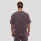 GymBeam Majica s kratkimi rokavi Persistence Washed Brown · záber 11