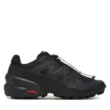 Tekaški čevlji Salomon Speedcross 6 Wide L41744000 Črna - Velikost: 42 | Barva: čierna | Starostna skupina: Odrasli | Spol: Moški · záber 2