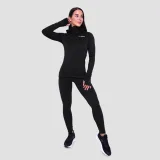 GymBeam Ženski tekaški pulover Pulse 1/2 Zip Black - Velikost: S | Barva: čierna | Starostna skupina: Odrasli | Teža: 0,24 g | Pakiranje: 45 · záber 6