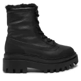 Pohodni čevlji Calvin Klein Jeans Flatform Lace Up Boot Padded YW0YW01557 Črna - Velikost: 37 | Barva: čierna | Starostna skupina: Odrasli | Spol: Ženski · záber 2