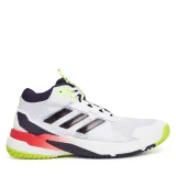 adidas Čevlji za športe v zaprtih prostorih Crazyflight 6 Mid HP7037 Bela - Velikost: 41 ⅓ | Barva: biela | Starostna skupina: Odrasli | Spol: Moški · záber 4