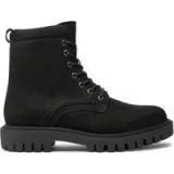Pohodni čevlji Tommy Hilfiger Casual Hilfiger Chunk Z Nbk Boot FM0FM05149 Črna · záber 1