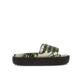 adidas Natikači adilette Platform JI4754 Zelena · záber 2