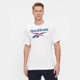 Reebok Majica IM1619 Bela - Velikost: S | Barva: biela | Starostna skupina: Odrasli | Spol: Moški · záber 2