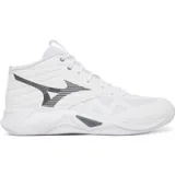 Mizuno Čevlji za športe v zaprtih prostorih Wave Momentum Pro Mid V1GA2545 Bela - Velikost: 40,5 | Barva: biela | Starostna skupina: Odrasli | Spol: Moški · záber 1