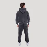 GymBeam Jopica s kapuco Abyss Charcoal · záber 6
