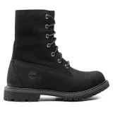 Pohodni čevlji Timberland Authentic Teddy Fleece W TB08149A001 Črna - Velikost: 37,5 | Barva: čierna | Starostna skupina: Odrasli | Spol: Ženski · záber 2