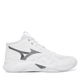 Čevlji za športe v zaprtih prostorih Mizuno Wave Momentum Pro Mid V1GA2545 Bela - Velikost: 41 | Barva: biela | Starostna skupina: Odrasli | Spol: Moški · záber 2