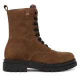 Pohodni čevlji Tommy Hilfiger Lace-Up Bootie T4A5-34024-1429 Rjava - Velikost: 37 | Barva: hnedá | Starostna skupina: Odrasli | Spol: Ženski · záber 2